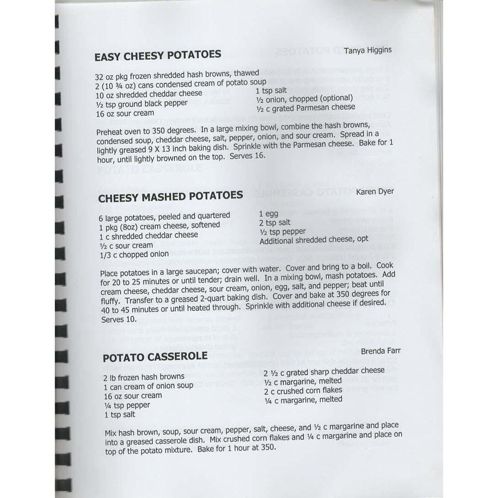 Lineville Baptist Church Cookbook 2009 Recipes Soups Salads Cooking Alabama - Picture 3 of 3